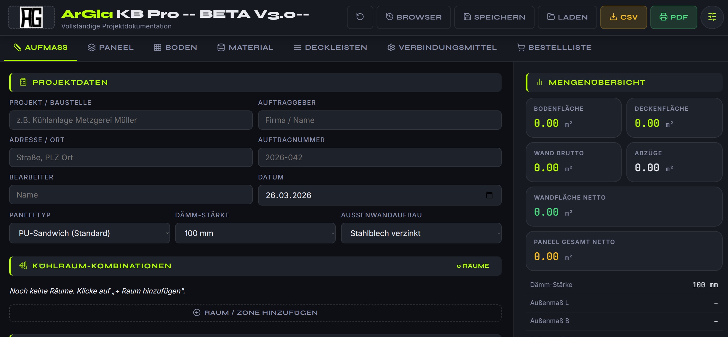Aufmass Pro BETA